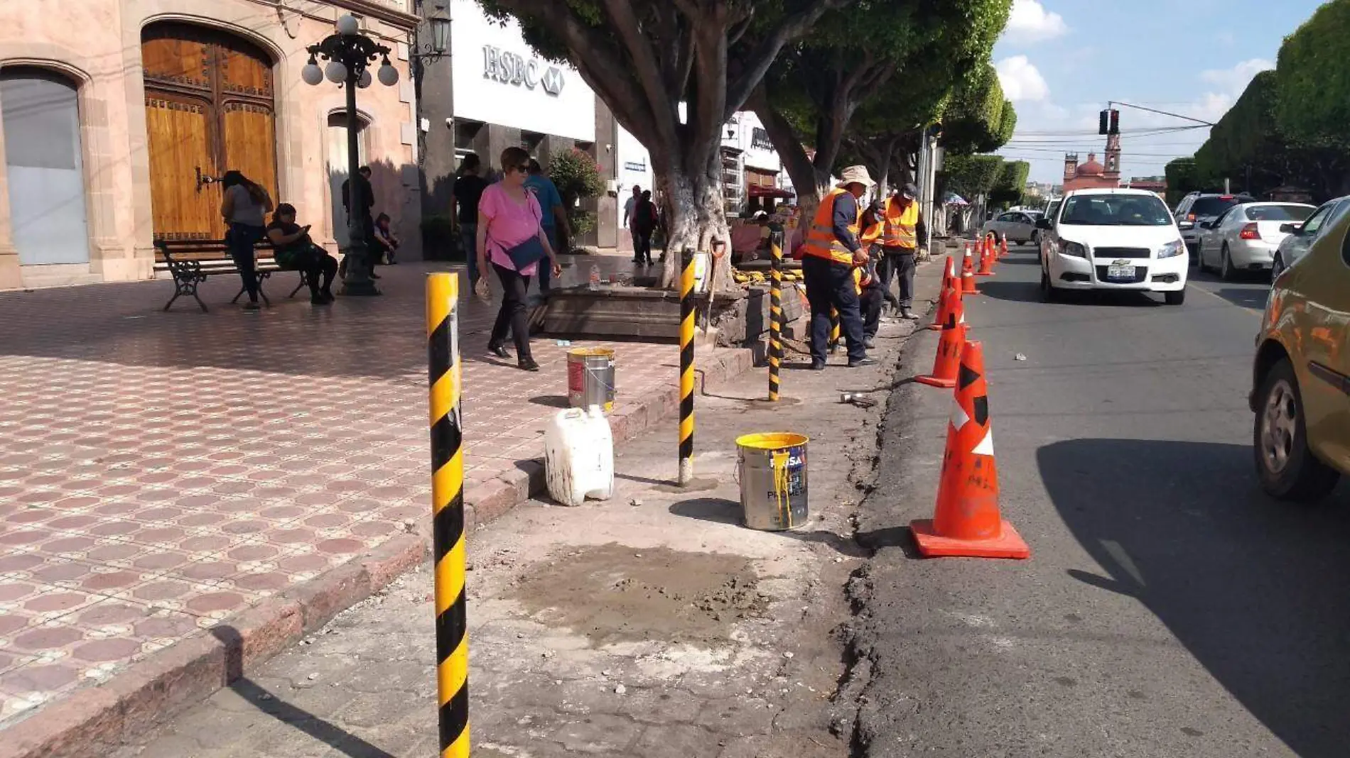 Las adecuaciones se llevan a cabo con base a un estudio previo.  Foto César Ortiz  El Sol de San Juan del Río.